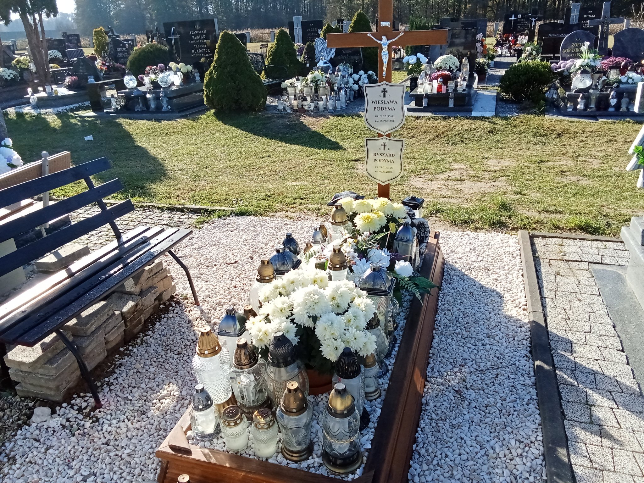 Grób Wiesława Podyma