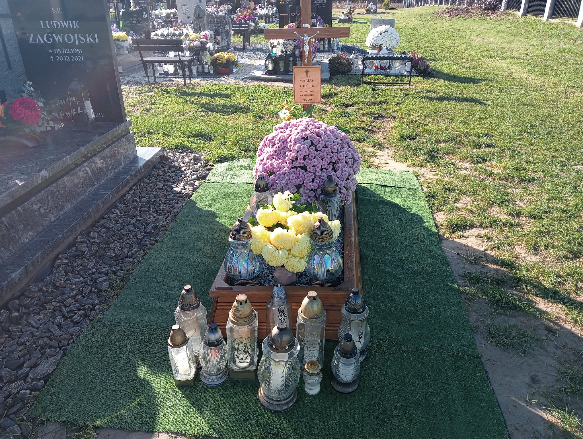 Grób Marian Cieślik