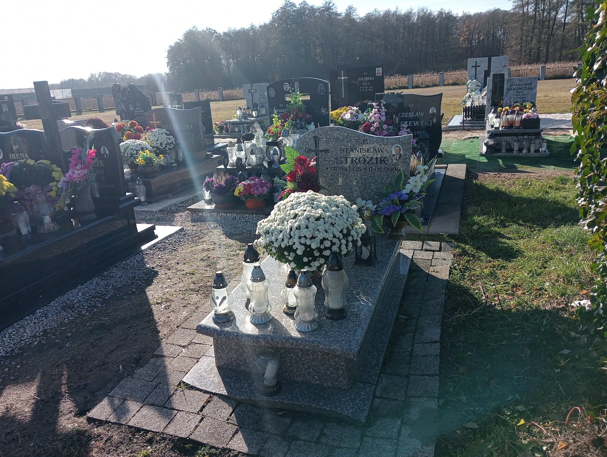 Grób Czesława Strózik