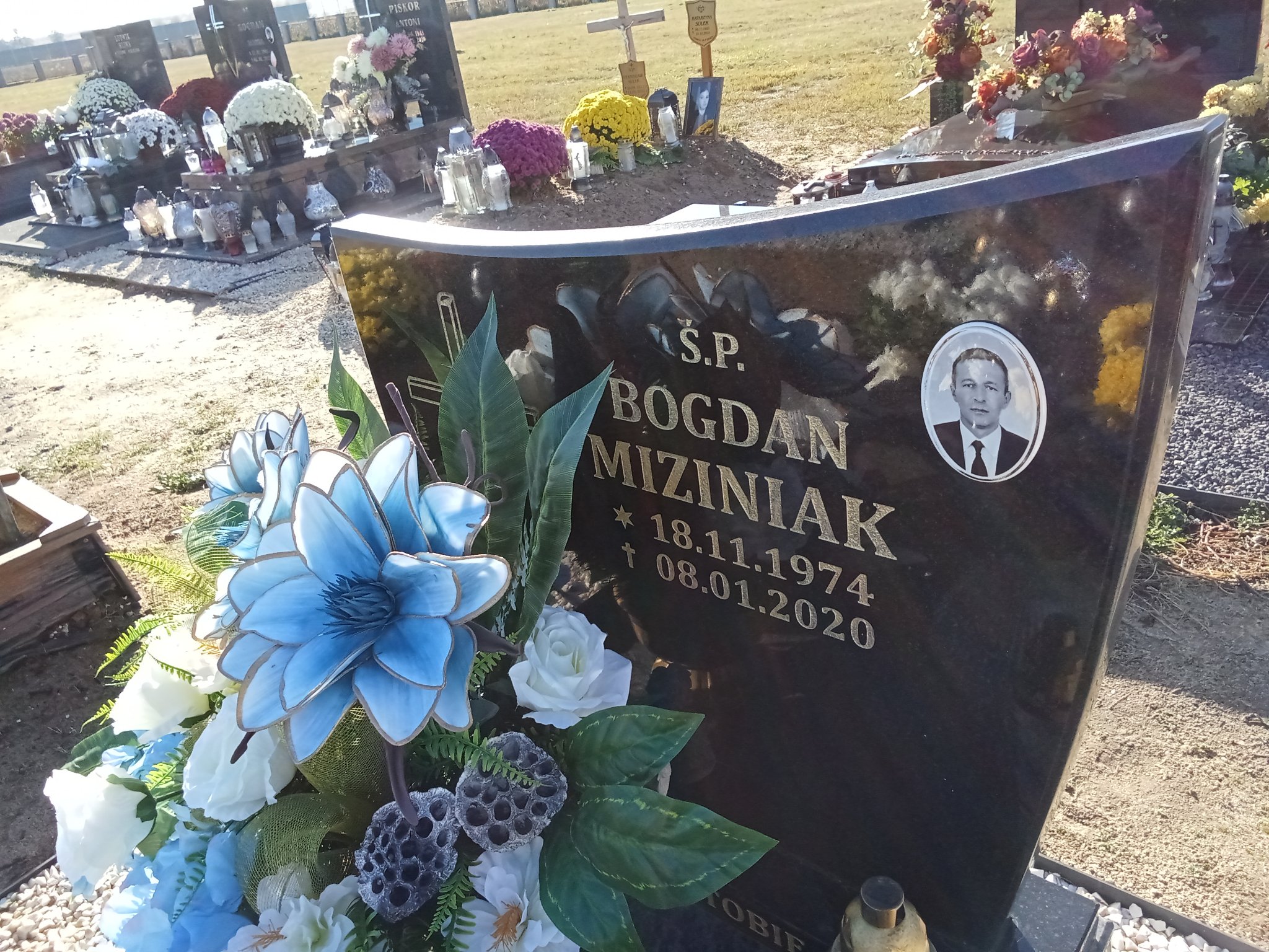 Bogdan Miziniak 1974 Długołęka Gmina - Grobonet - Wyszukiwarka osób pochowanych