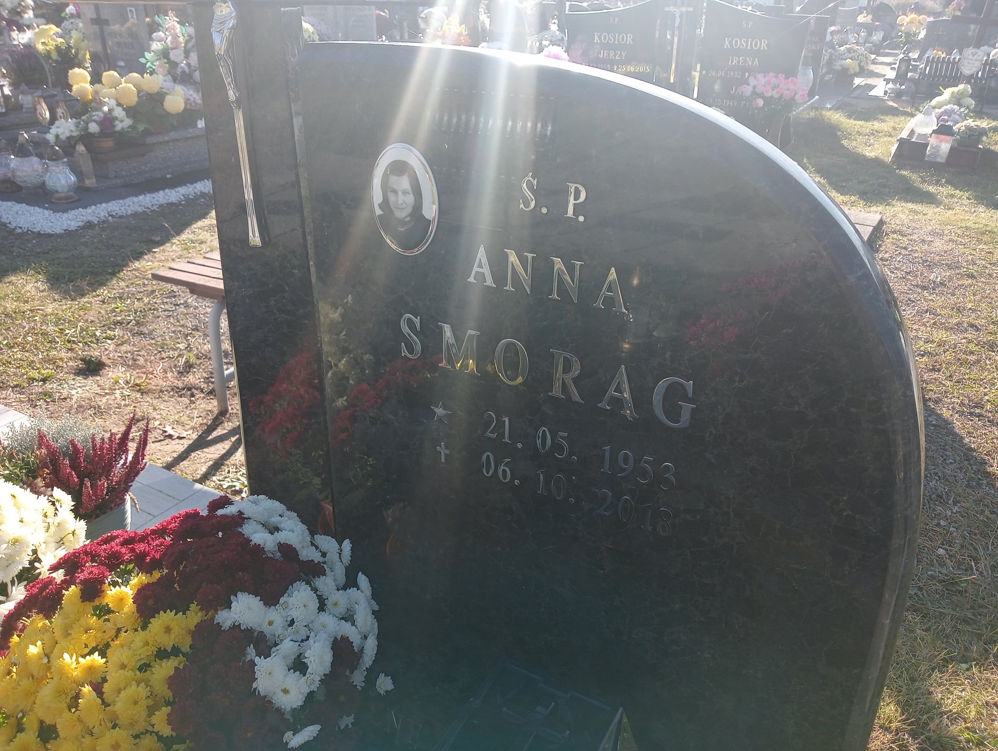 Anna Smorąg 1953 Długołęka Gmina - Grobonet - Wyszukiwarka osób pochowanych