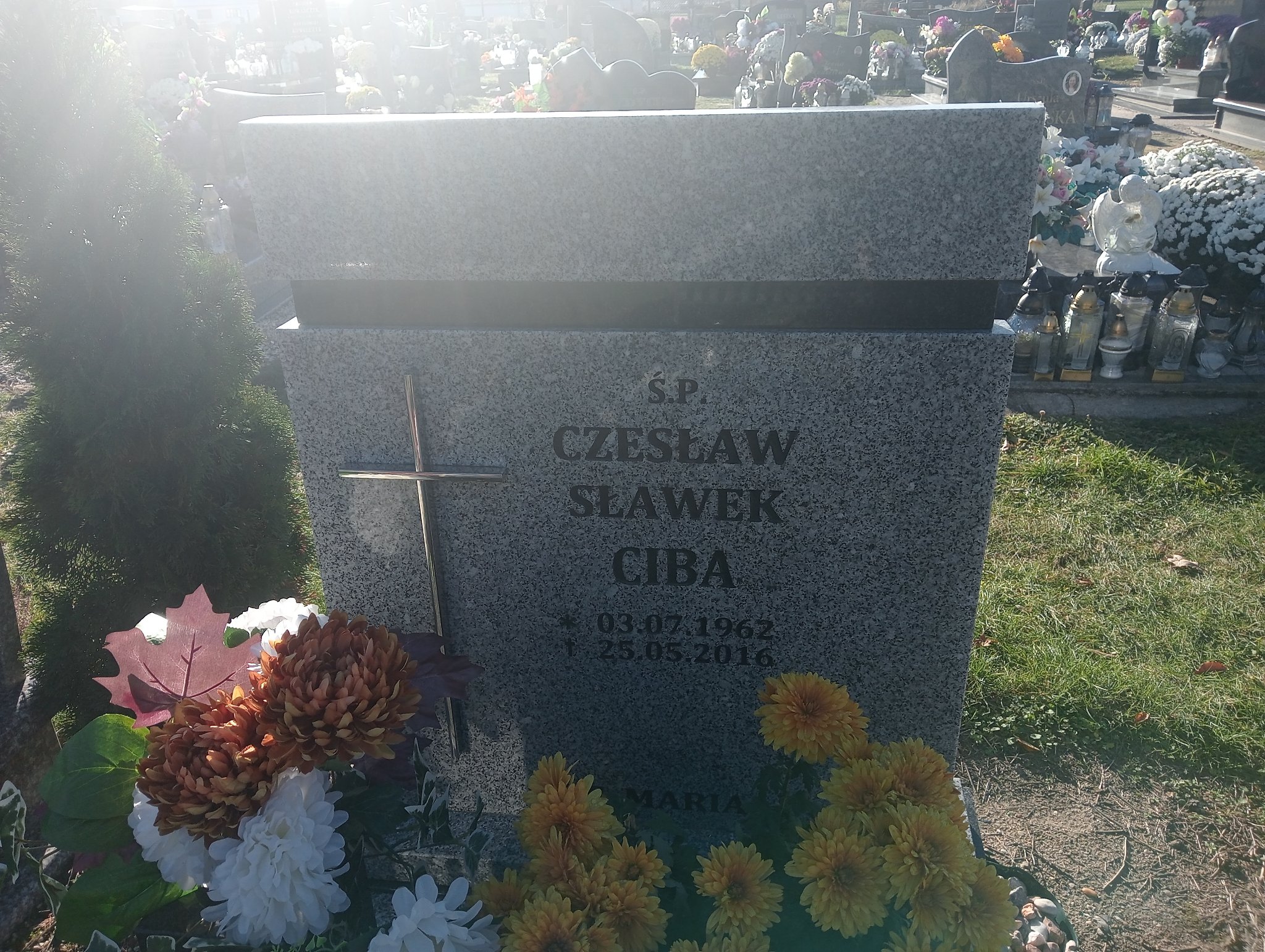 Czesław Sławomir Ciba 1962 Długołęka Gmina - Grobonet - Wyszukiwarka osób pochowanych