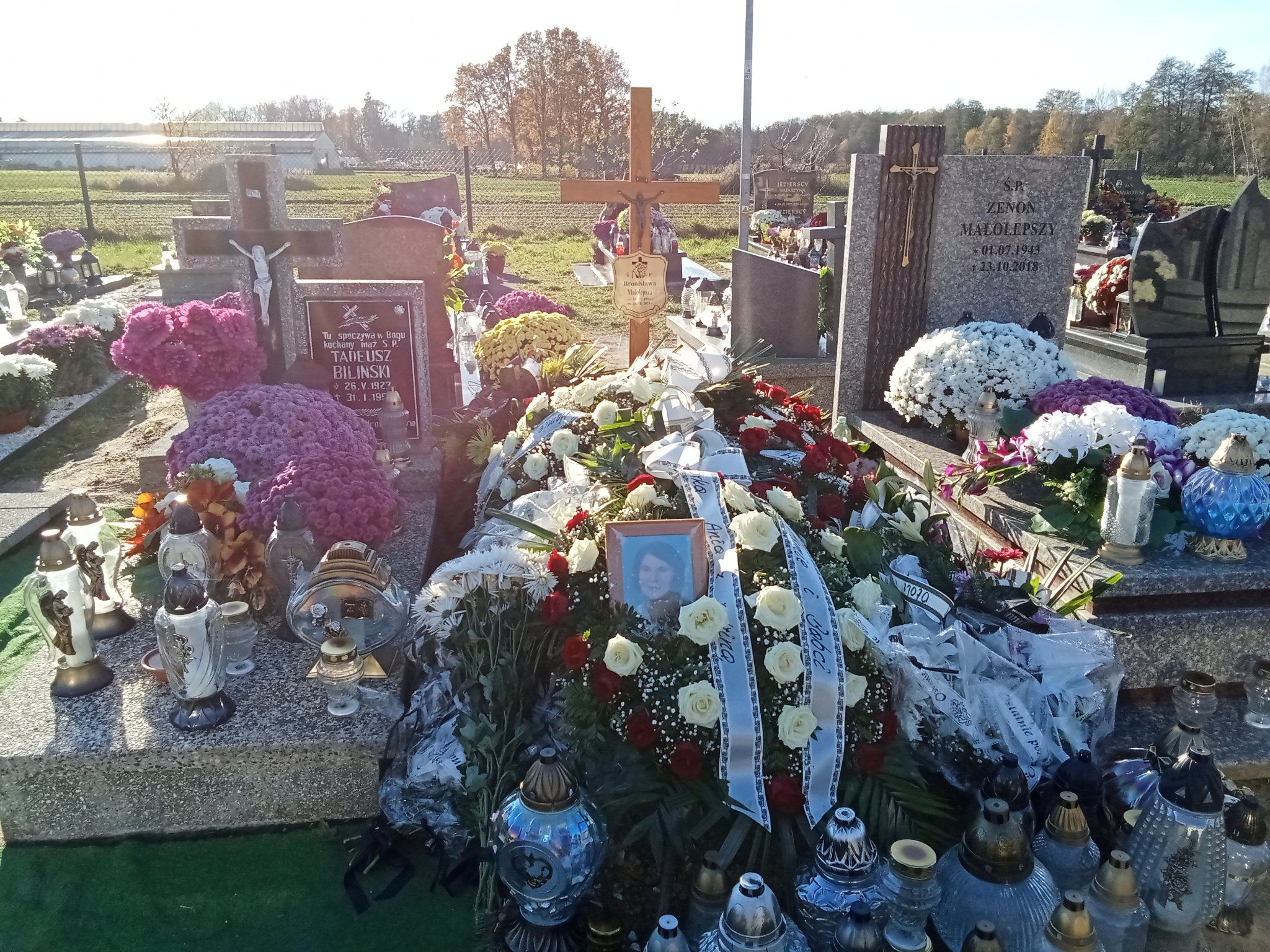 Grób Bronisława Małolepsza