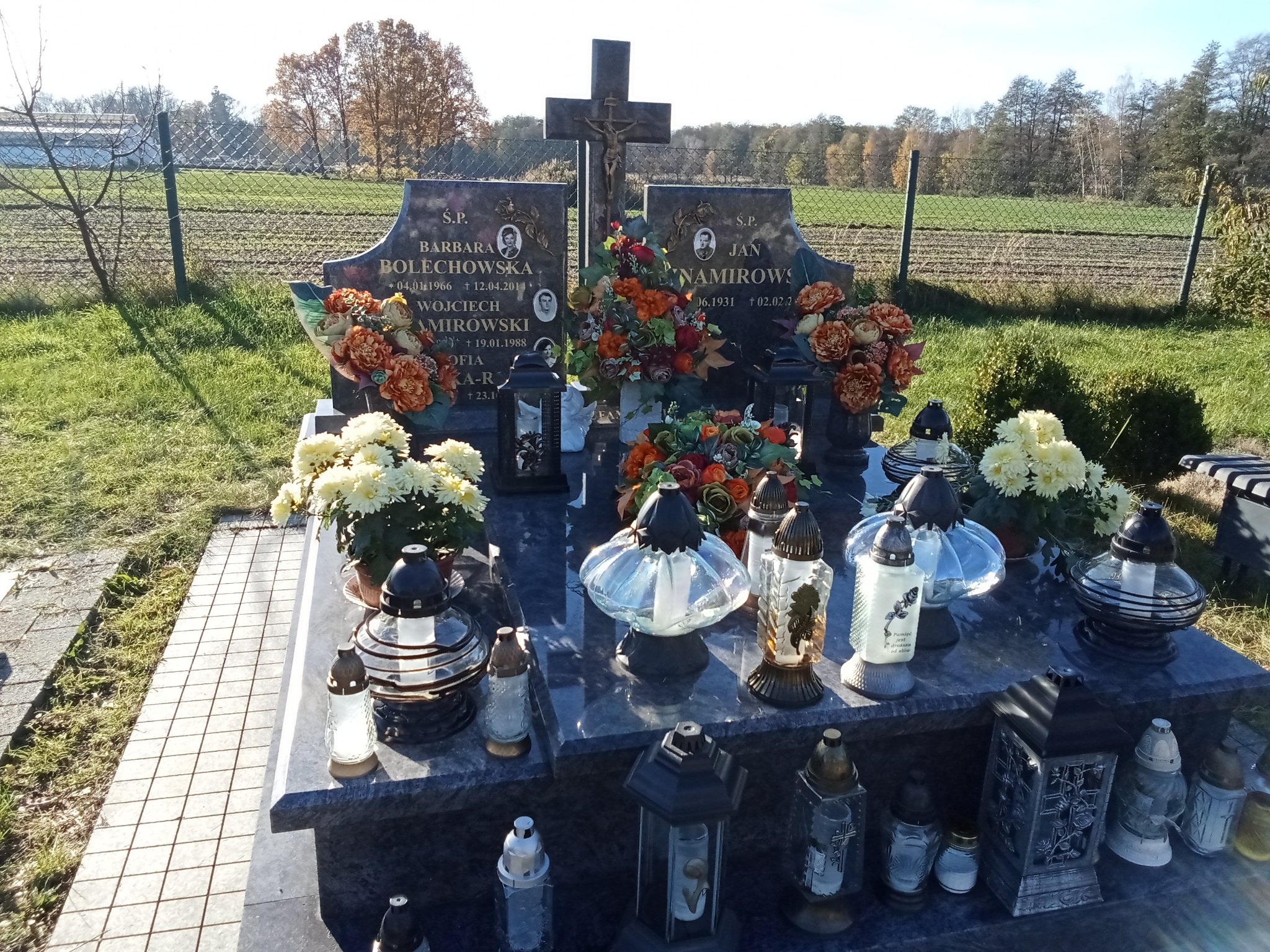 Grób Barbara Bolechowska 